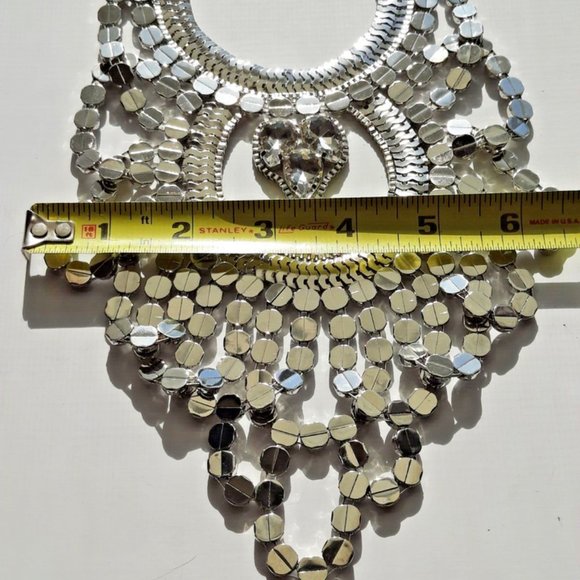 New Statement Bib Necklace By Ballet Jewelry Inc with tags and gift box - Picture 6 of 6